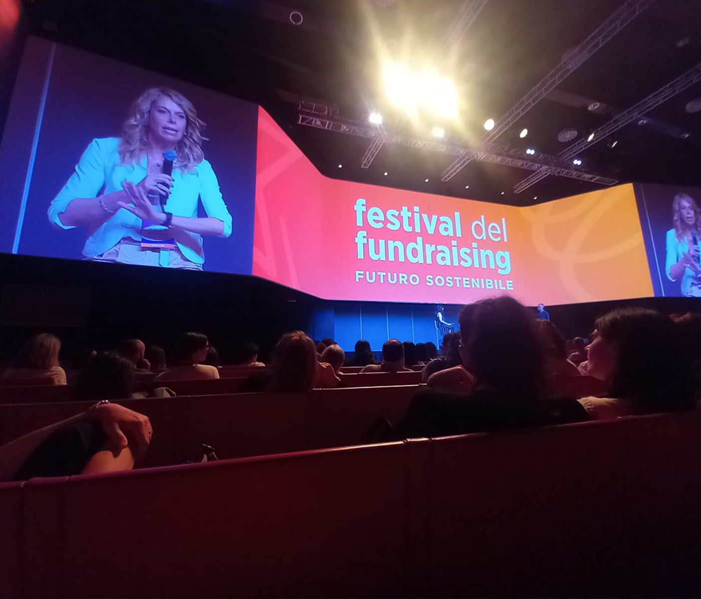 Festival del Fundraising al palazzo dei congressi di Riccione.